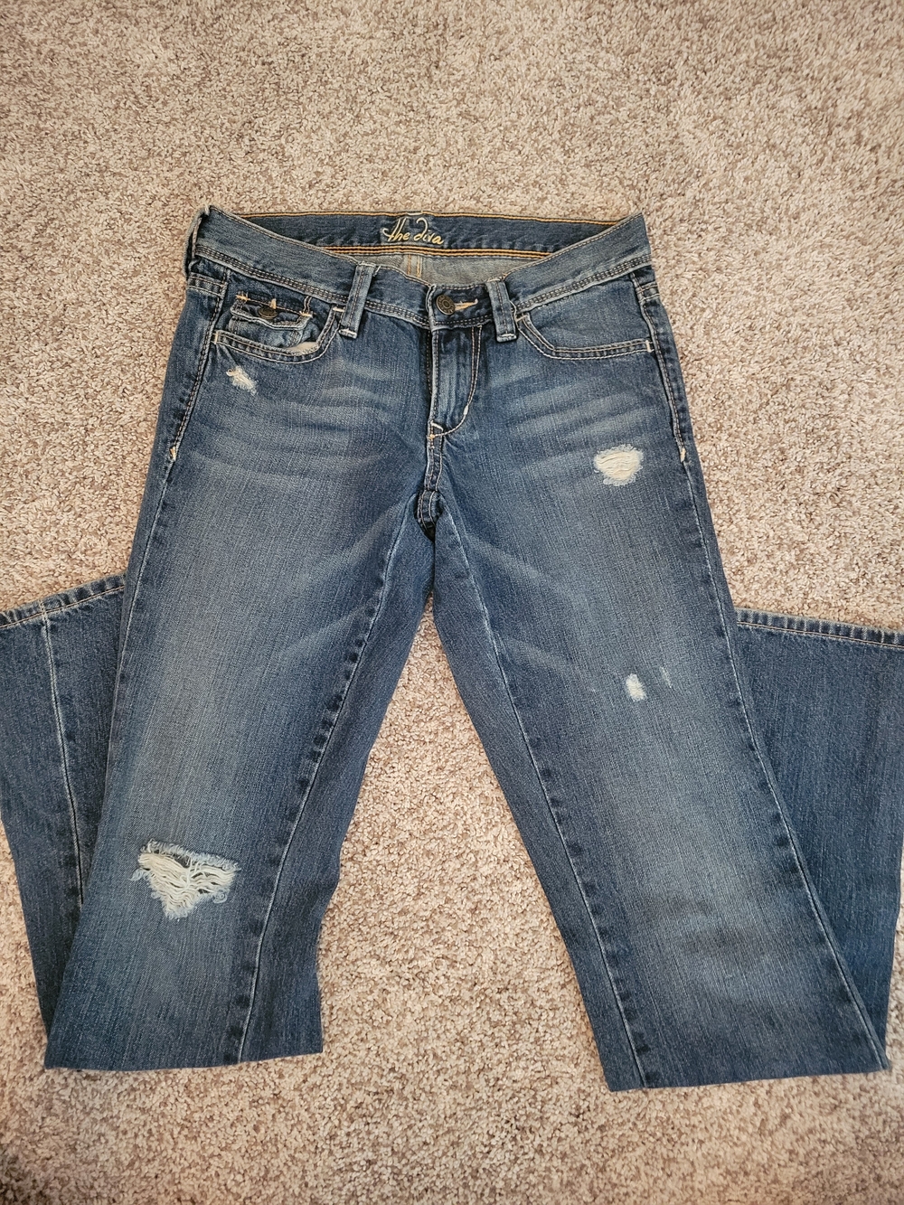 Women's Old Navy Diva Low Rise Jeans